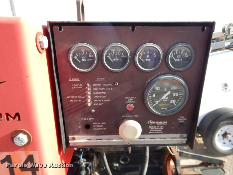 image for item DG8409 (2) Magnum MTP60003/STD mud pumps