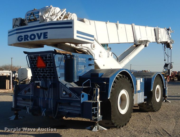 image for item DI3683 1983 Grove RT755  crane