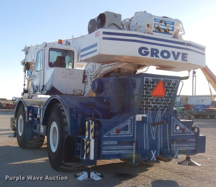 image for item DI3683 1983 Grove RT755  crane
