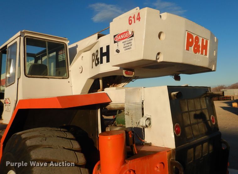 image for item DI3685 1978 P&H  W350A crane