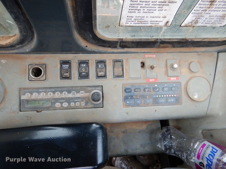 image for item DJ0346 1999 Komatsu PC120-6  excavator