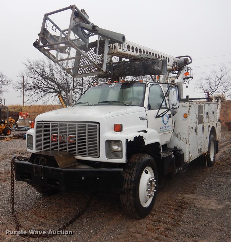 image for item DJ4863 1991 GMC Top Kick C6500  bucket truck