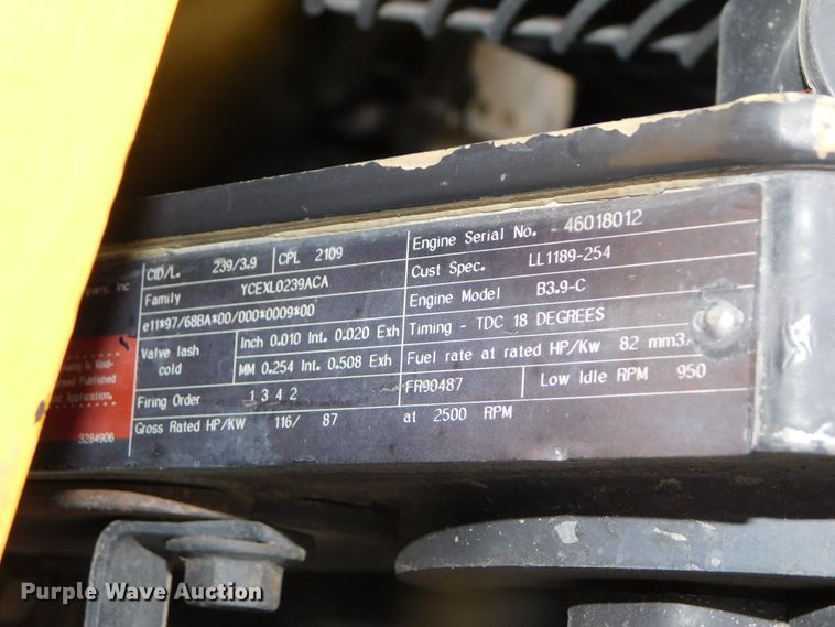 image for item DJ5930 2001 Pettibone 10044  telehandler