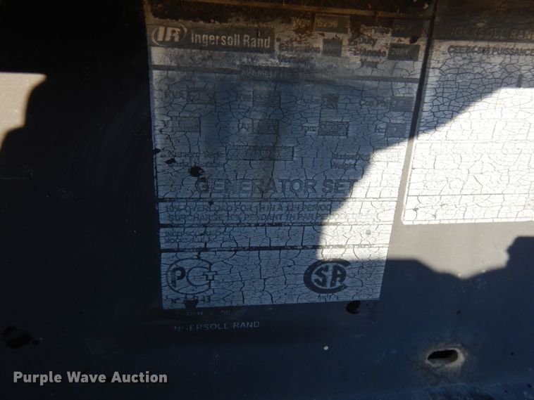 image for item DJ6036 Ingersoll Rand  generator