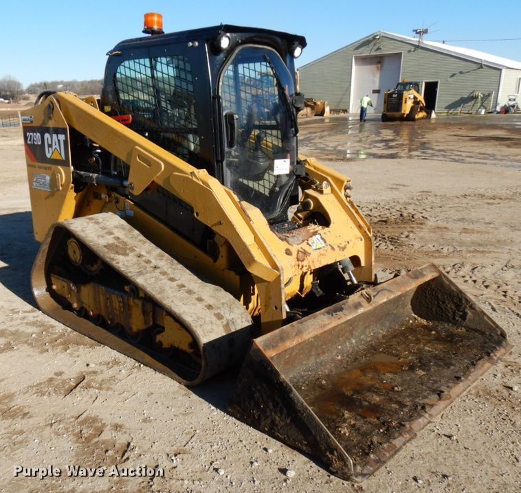 image for item DJ6043 2017 Caterpillar 279D  tracked skid steer loader