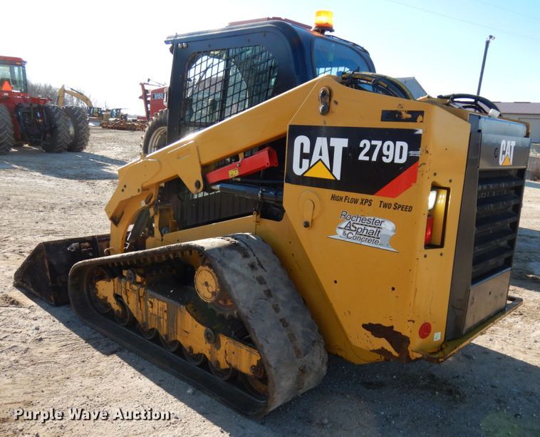 image for item DJ6043 2017 Caterpillar 279D  tracked skid steer loader
