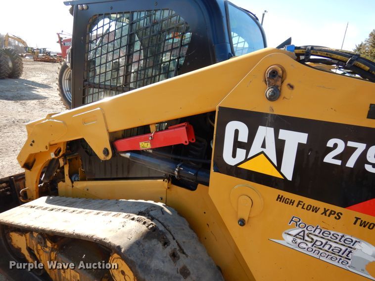 image for item DJ6043 2017 Caterpillar 279D  tracked skid steer loader