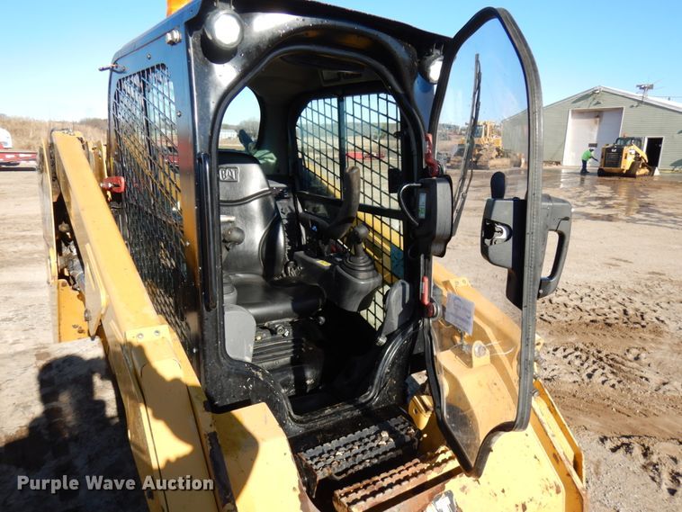 image for item DJ6043 2017 Caterpillar 279D  tracked skid steer loader