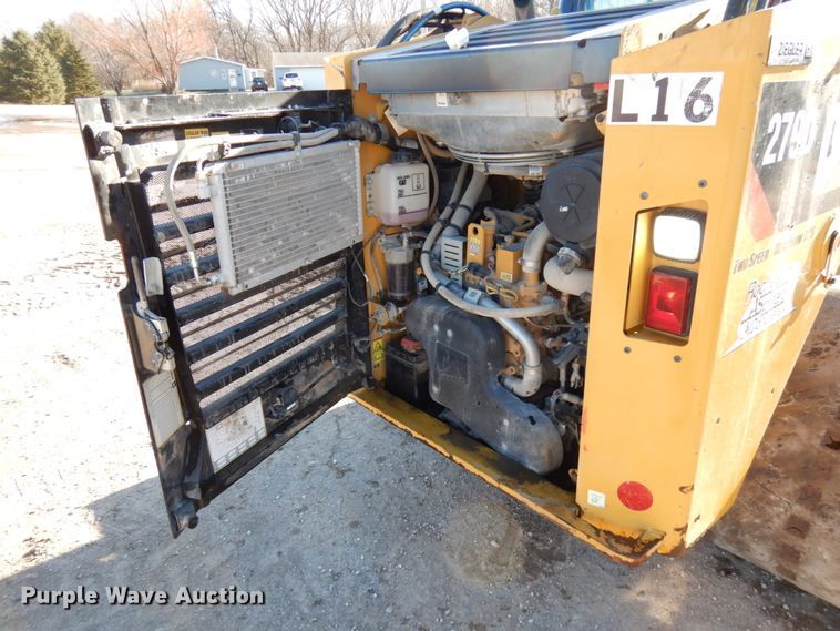 image for item DJ6043 2017 Caterpillar 279D  tracked skid steer loader