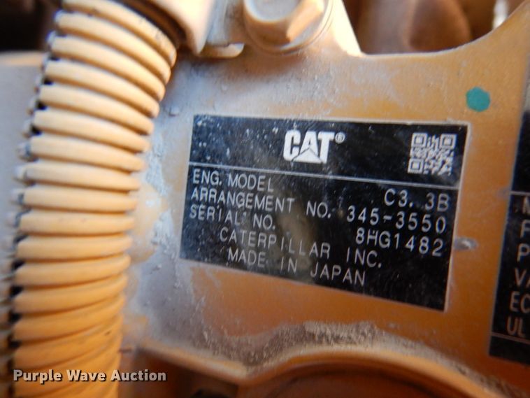 image for item DJ6043 2017 Caterpillar 279D  tracked skid steer loader