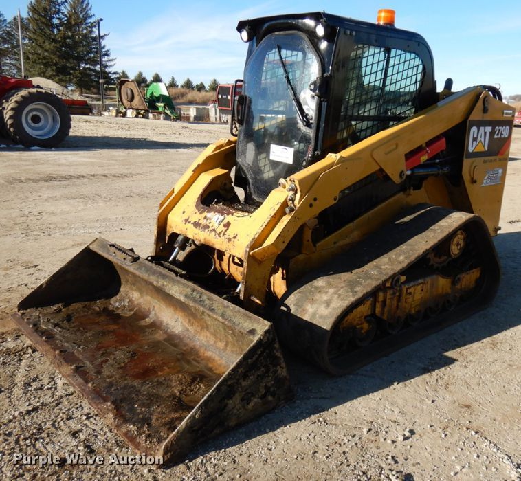 image for item DJ6045 2017 Caterpillar 279D  tracked skid steer loader