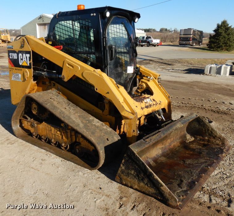 image for item DJ6045 2017 Caterpillar 279D  tracked skid steer loader