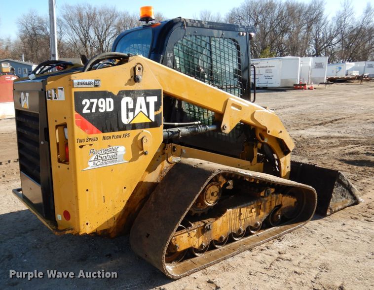 image for item DJ6045 2017 Caterpillar 279D  tracked skid steer loader