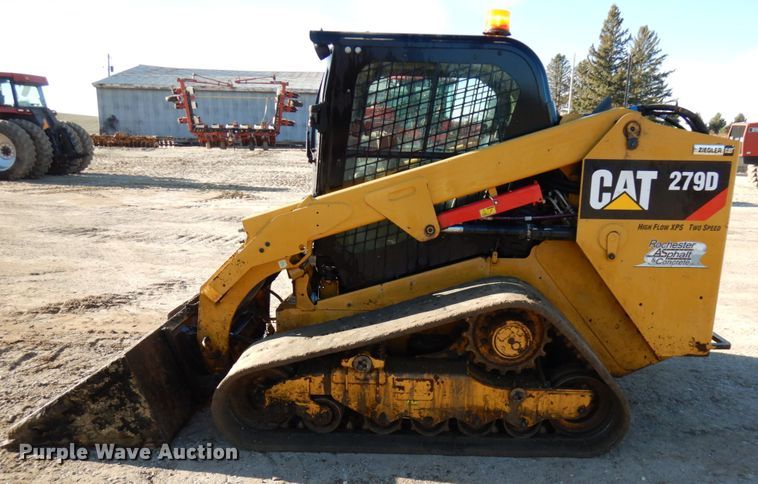 image for item DJ6045 2017 Caterpillar 279D  tracked skid steer loader