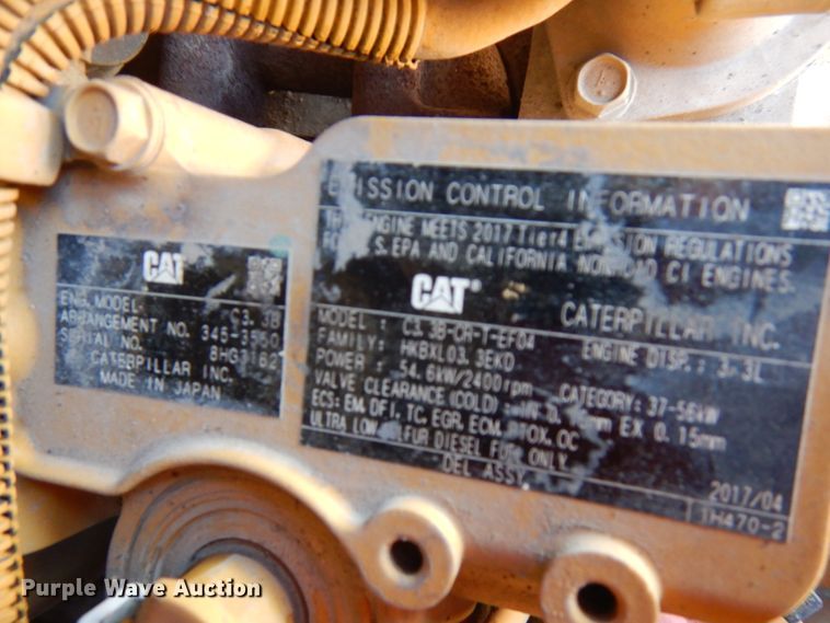 image for item DJ6045 2017 Caterpillar 279D  tracked skid steer loader