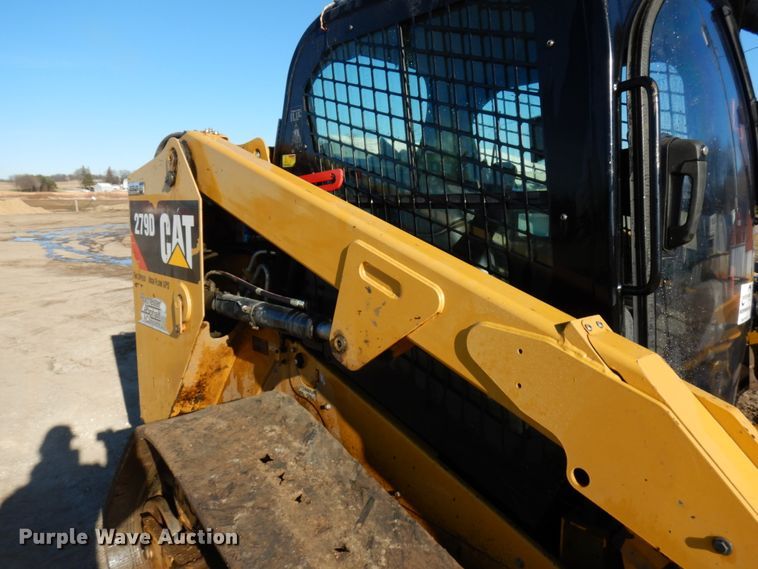 image for item DJ6045 2017 Caterpillar 279D  tracked skid steer loader