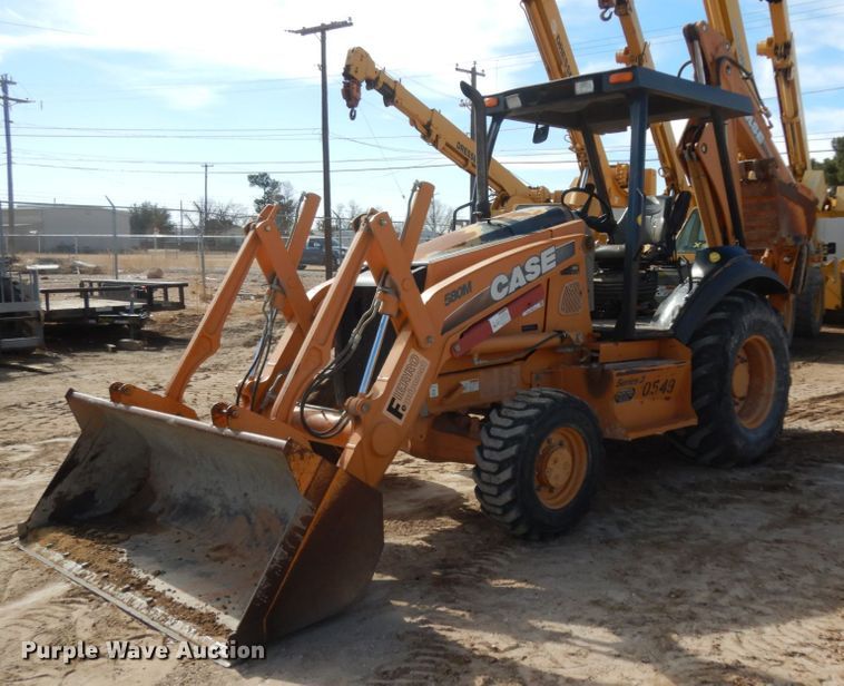 image for item DJ8163 2010 Case 580M Series III  backhoe