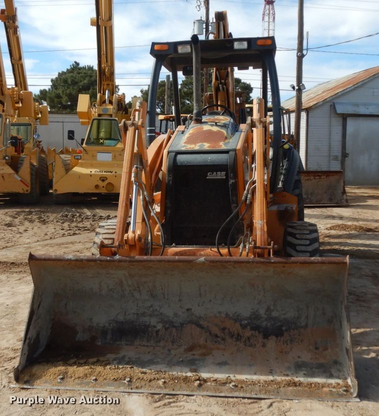 image for item DJ8163 2010 Case 580M Series III  backhoe