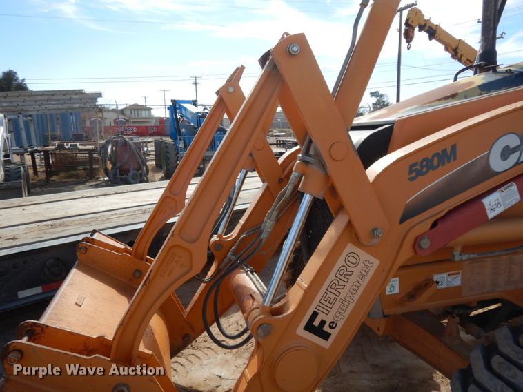 image for item DJ8163 2010 Case 580M Series III  backhoe