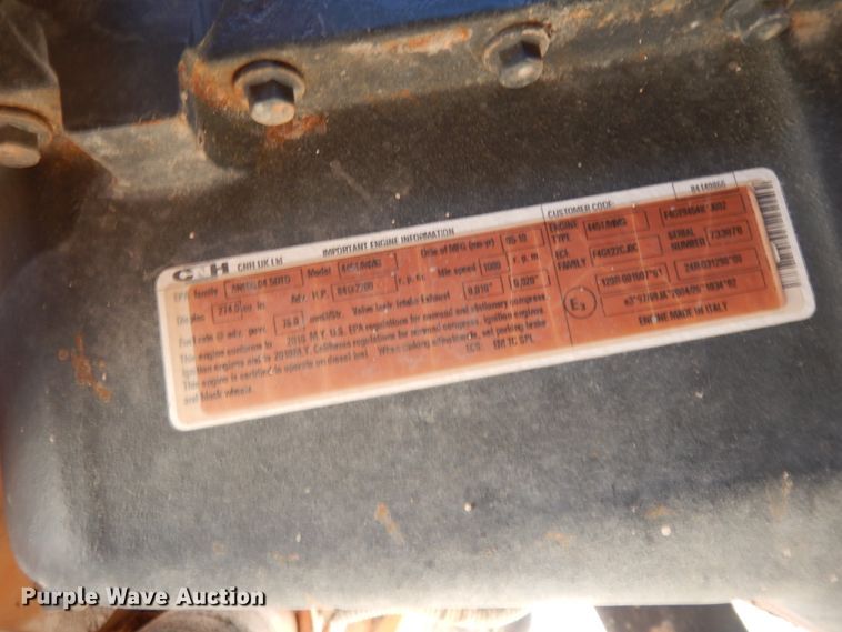 image for item DJ8163 2010 Case 580M Series III  backhoe