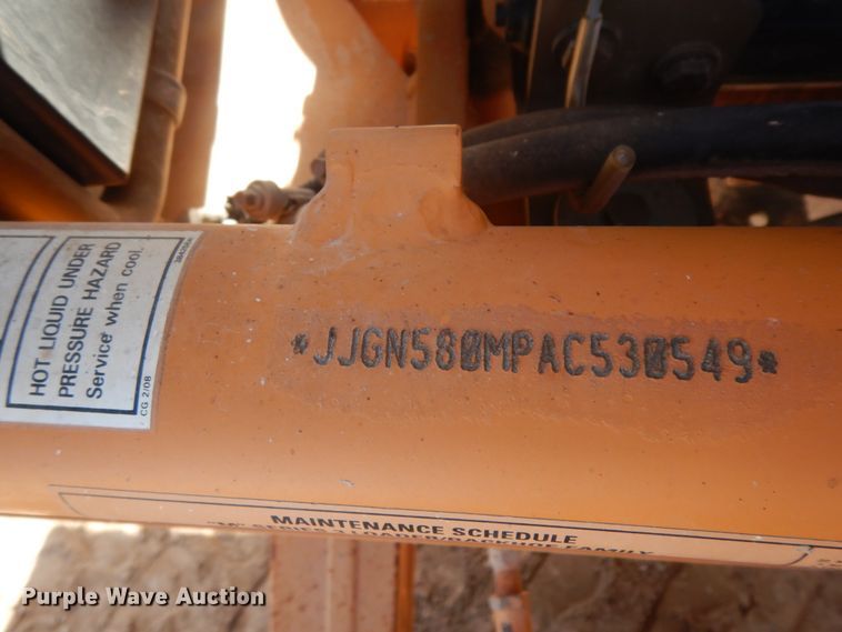 image for item DJ8163 2010 Case 580M Series III  backhoe