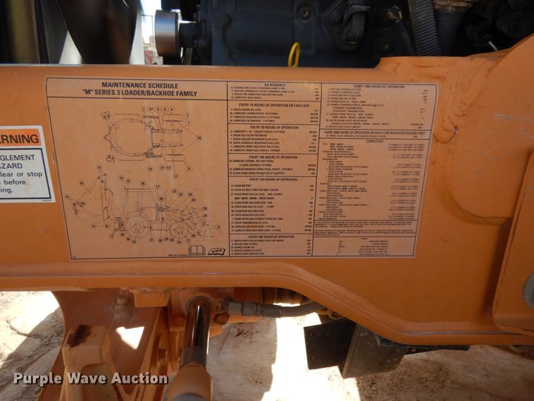 image for item DJ8163 2010 Case 580M Series III  backhoe