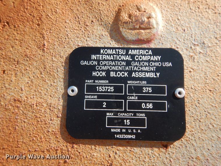 image for item DJ8165 1969 Galion 150A  crane