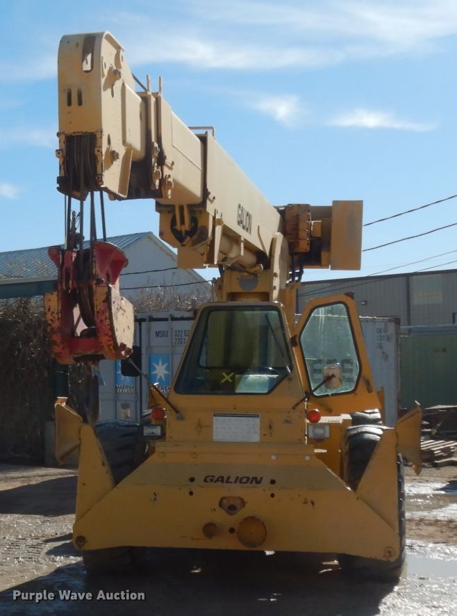 image for item DJ8166 1971 Galion 150A  crane