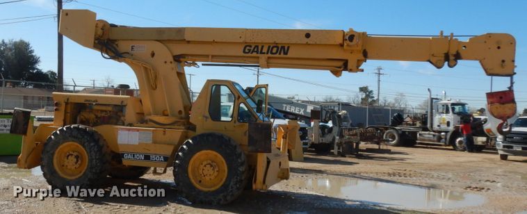 image for item DJ8166 1971 Galion 150A  crane