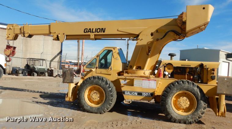 image for item DJ8166 1971 Galion 150A  crane