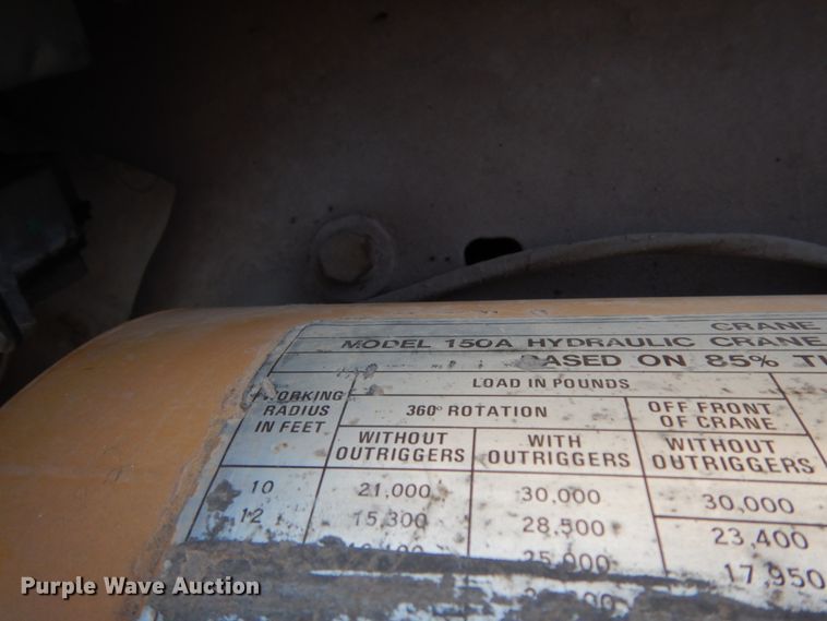 image for item DJ8167 Dresser 150A  crane