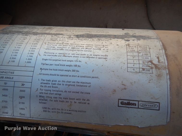 image for item DJ8167 Dresser 150A  crane