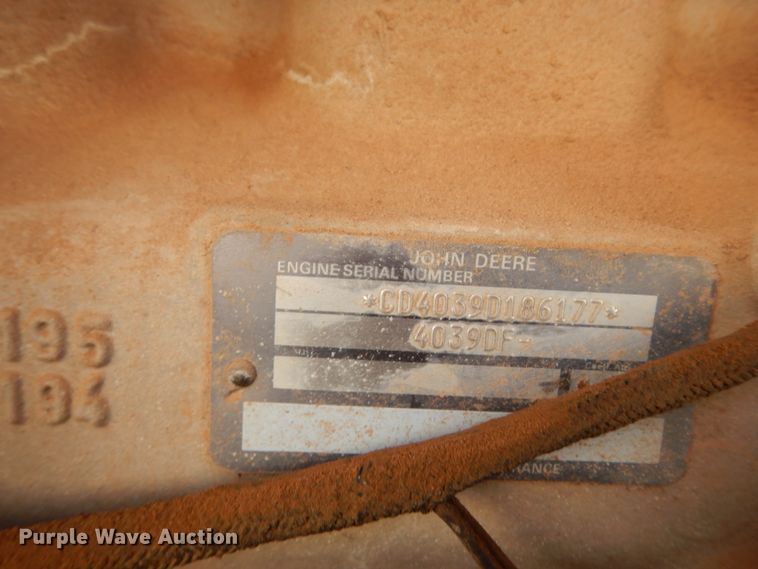 image for item DJ8173 1995 Ingersoll Rand P250  air compressor