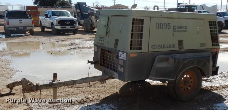 image for item DJ8174 2007 Sullair 260  air compressor