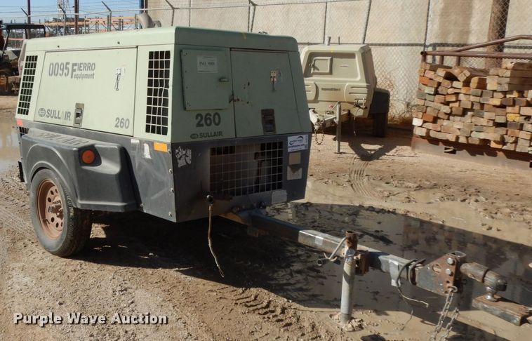 image for item DJ8174 2007 Sullair 260  air compressor