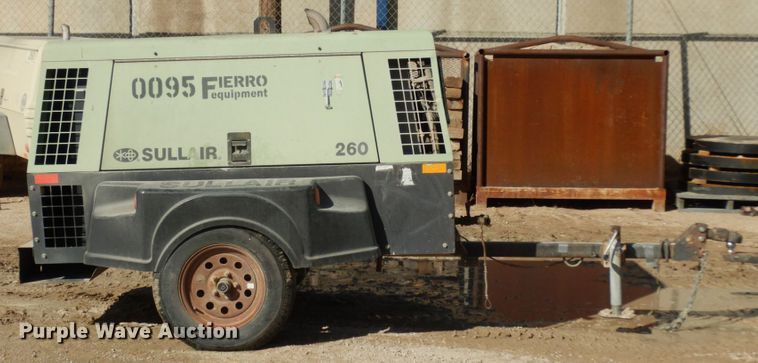 image for item DJ8174 2007 Sullair 260  air compressor