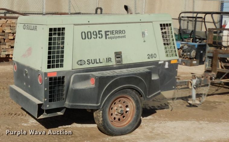 image for item DJ8174 2007 Sullair 260  air compressor