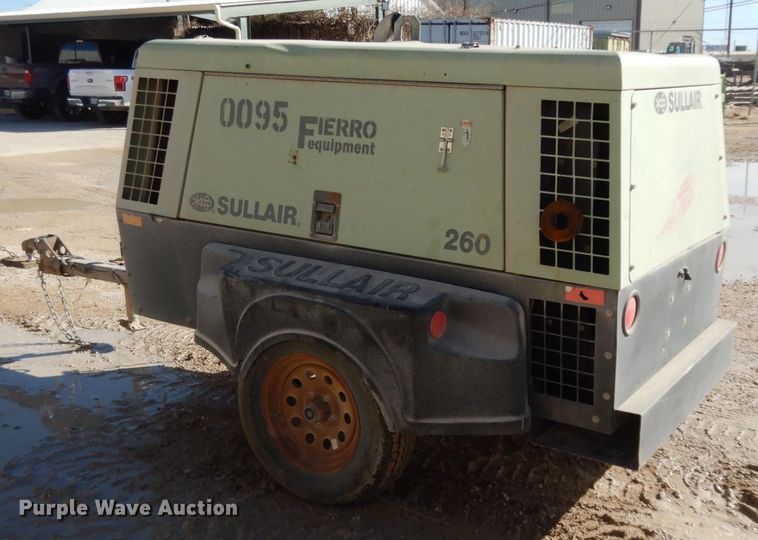 image for item DJ8174 2007 Sullair 260  air compressor