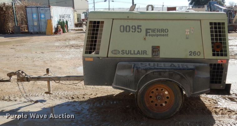 image for item DJ8174 2007 Sullair 260  air compressor