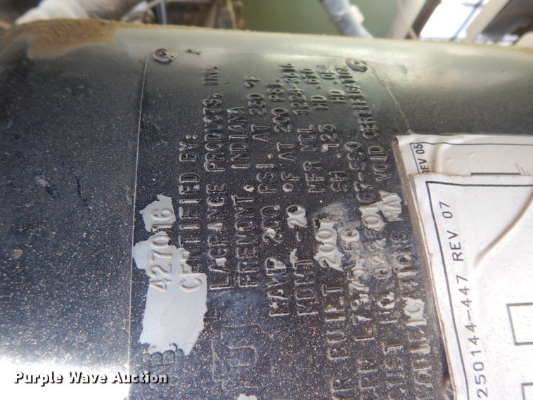 image for item DJ8174 2007 Sullair 260  air compressor