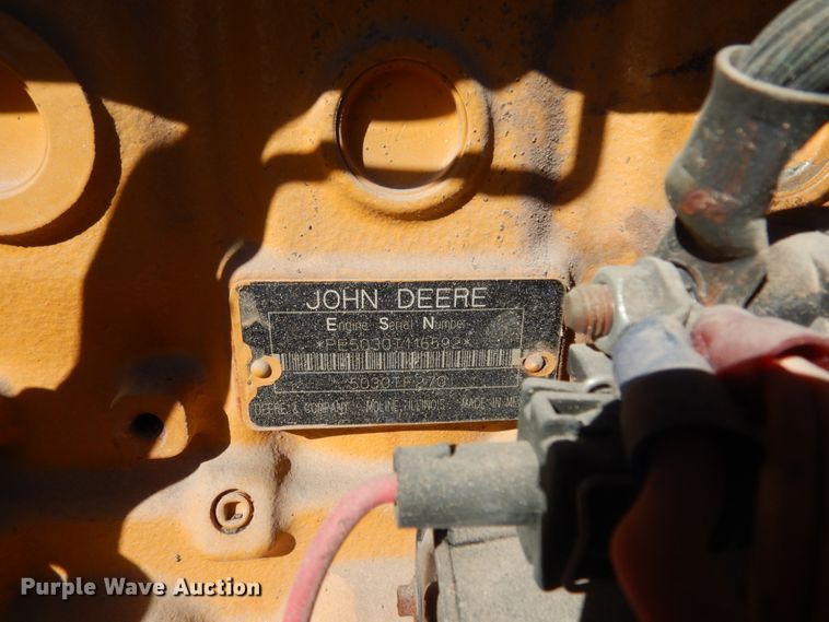 image for item DJ8174 2007 Sullair 260  air compressor