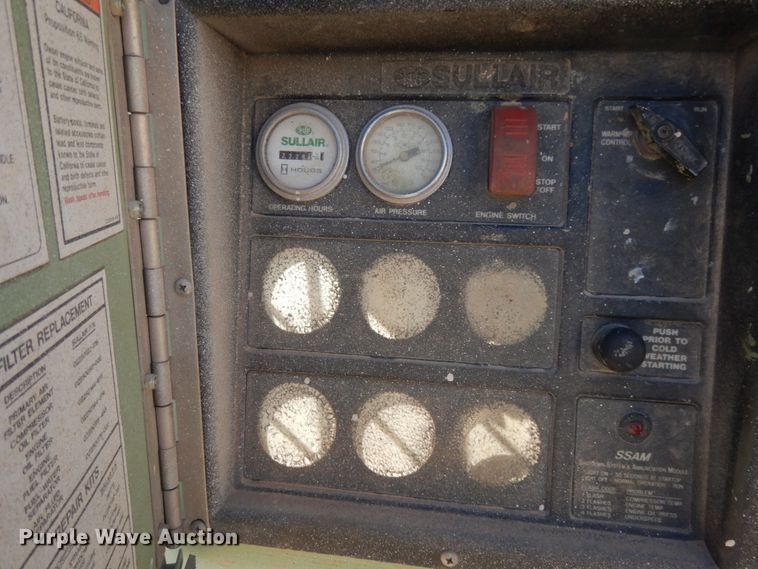 image for item DJ8174 2007 Sullair 260  air compressor