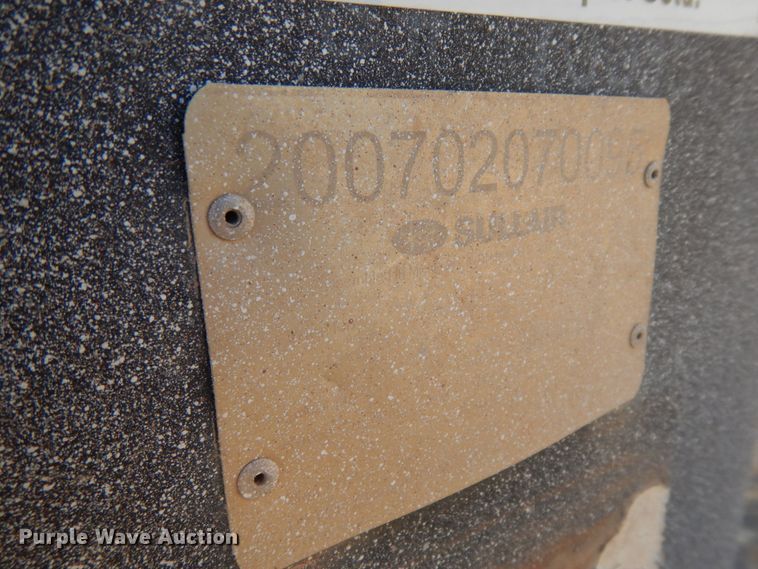 image for item DJ8174 2007 Sullair 260  air compressor