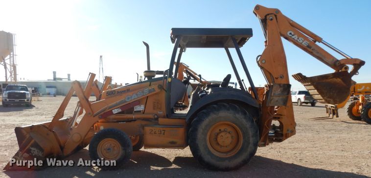 image for item DJ8176 2002 Case 580 Super M  backhoe