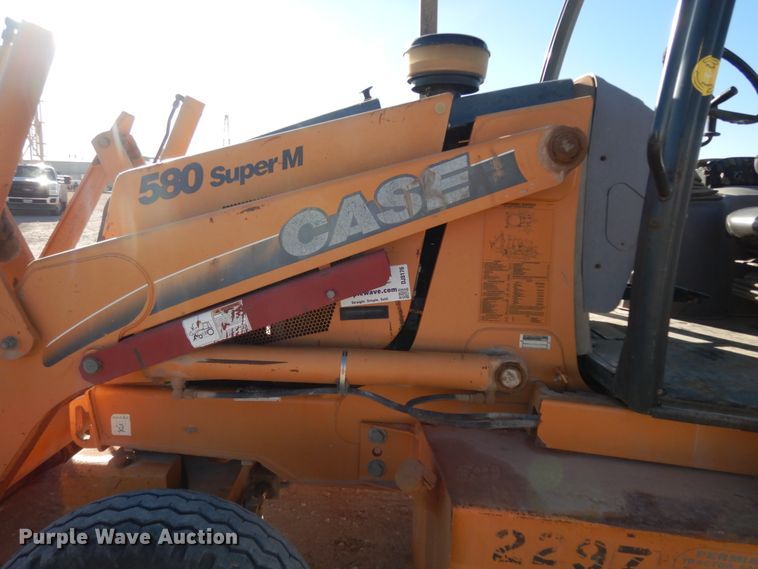 image for item DJ8176 2002 Case 580 Super M  backhoe