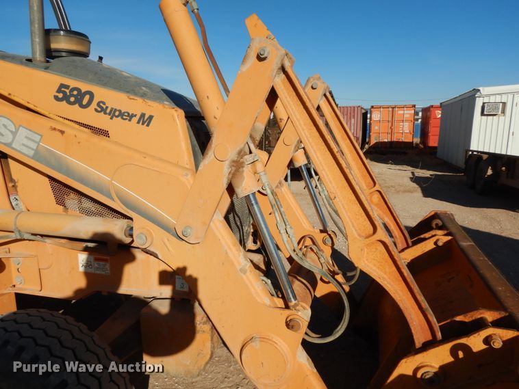 image for item DJ8176 2002 Case 580 Super M  backhoe