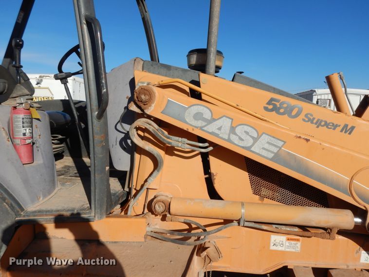 image for item DJ8176 2002 Case 580 Super M  backhoe