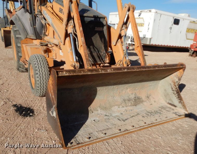 image for item DJ8176 2002 Case 580 Super M  backhoe