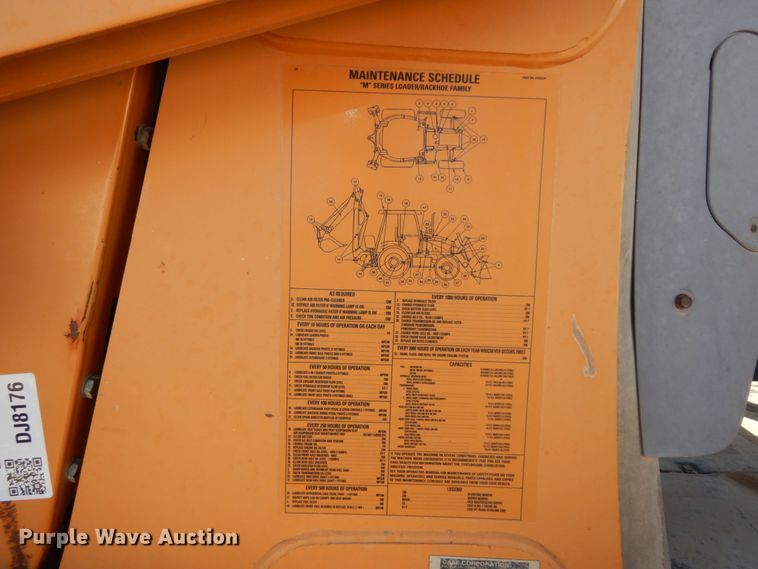 image for item DJ8176 2002 Case 580 Super M  backhoe
