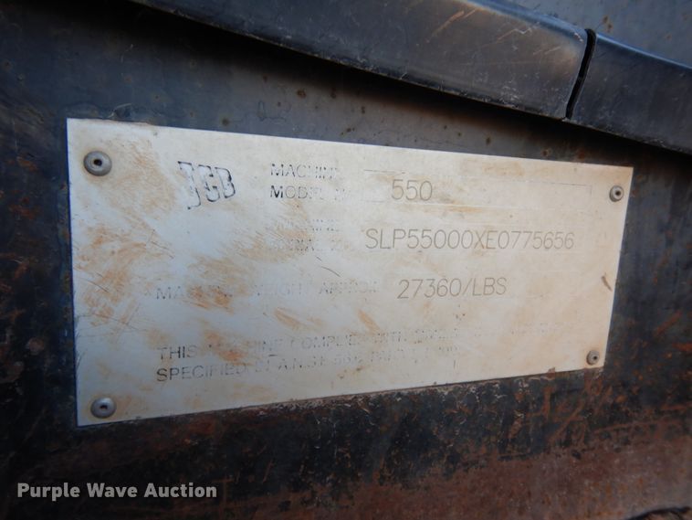 image for item DJ8177 1999 JCB 550  telehandler